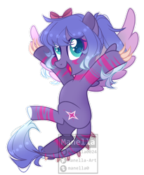 Size: 1024x1249 | Tagged: safe, artist:manella-art, oc, oc only, oc:moon warrior, dracony, dragon, hybrid, pony, female, simple background, solo, transparent background, white outline