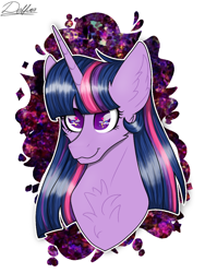 Size: 768x1024 | Tagged: safe, artist:delfinaluther, twilight sparkle, alicorn, pony, g4, twilight sparkle (alicorn)