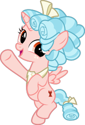 Size: 3000x4403 | Tagged: safe, artist:sollace, cozy glow, alicorn, pony, g4, school raze, .svg available, alicornified, cozybetes, cozycorn, cute, female, filly, foal, one leg raised, open mouth, peytral, race swap, show accurate, simple background, smiling, solo, standing on one leg, transparent background, vector, waving