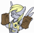 Size: 6473x6333 | Tagged: artist needed, safe, derpy hooves, pegasus, pony, g4, /mlp/, 4chan, 4chan cup, female, football, mare, meme, pacha, safest hooves, simple background, solo, sports, the emperor's new groove, transparent background, when x just right