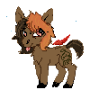 Size: 100x100 | Tagged: safe, artist:celestiawept, oc, oc only, oc:daydream, earth pony, pony, animated, pixel art, simple background, solo, sparkle, tongue out, transparent background