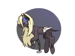 Size: 1024x768 | Tagged: safe, artist:cosmiccookies3, oc, oc only, oc:black decay, demon, demon pony, original species, pegasus, pony, undead, zombie, zombie pony, black sclera, bone, colored sclera, commission, cut, female, mare, raised hoof, simple background, skeleton, solo, transparent background