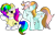 Size: 1280x817 | Tagged: safe, artist:rainbowtashie, oc, oc:instant care, oc:rainbow tashie, earth pony, pegasus, pony, bandage, commissioner:bigonionbean, cute, daaaaaaaaaaaw, embarrassed, female, fusion, fusion:lightning dust, fusion:nurse redheart, hair bun, hat, hurting, mare, nintendo 64, nurse, nurse hat, simple background, transparent background, writer:bigonionbean