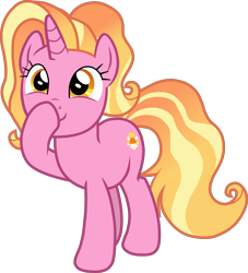 Size: 6033x6657 | Tagged: safe, artist:uigsyvigvusy, luster dawn, pony, unicorn, g4, the last problem, absurd resolution, boop, cute, female, lusterbetes, mare, self-boop, simple background, solo, transparent background, vector