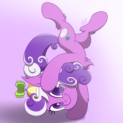 Size: 1600x1600 | Tagged: safe, artist:livehotsun, screwball, earth pony, pony, g4, cute, female, mare, smiling, solo