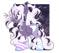Size: 1024x924 | Tagged: safe, artist:chococolte, oc, oc only, pegasus, pony, female, leg warmers, mare, simple background, solo, transparent background, two toned wings, wings