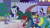 Size: 1920x1080 | Tagged: safe, screencap, hot streak, jet set, lemon hearts, night fire, pinkie pie, rarity, spike, twilight sparkle, alicorn, dragon, earth pony, pony, unicorn, g4, the summer sun setback, angry, building, bush, canterlot, cart, cauldron, clothes, cute, diapinkes, female, flying, folded wings, looking at each other, male, mare, necktie, night, open mouth, stage, stairs, stallion, twilight sparkle (alicorn), wagon, winged spike, wings, worried
