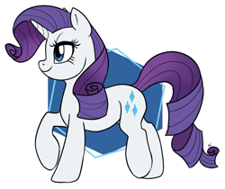 Size: 981x825 | Tagged: safe, artist:ali-selle, rarity, pony, unicorn, g4, cute, female, mare, smiling, solo