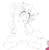 Size: 706x723 | Tagged: safe, artist:hattsy, pinkie pie, earth pony, pony, g4, female, looking at you, mare, monochrome, sitting, smiling, solo, waving