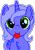Size: 1040x1480 | Tagged: safe, artist:arifproject, editor:cocoa bittersweet, princess luna, alicorn, pony, g4, chest fluff, cookie, cute, female, filly, food, horn, looking at you, manepxls, mare, mouth hold, pixel art, pxls.space, s1 luna, simple background, smiling, solo, transparent background, woona, younger