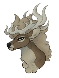 Size: 949x1251 | Tagged: safe, artist:snootsnooter, oc, oc only, oc:yucatan fawn, deer, deer pony, original species, peryton, snootverse, simple background, solo, transparent background