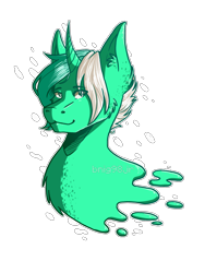 Size: 1920x2560 | Tagged: safe, artist:bnig98jr, oc, oc only, oc:colarus, pony, unicorn, bust, commission, curved horn, cute, horn, male, simple background, solo, transparent background