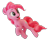 Size: 1634x1337 | Tagged: safe, artist:therealdjthed, pinkie pie, earth pony, pony, g4, 3d, 3d model, blender, blender cycles, cute, cycles render, female, mare, model:djthed, running, simple background, solo, transparent background