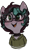 Size: 729x1200 | Tagged: safe, artist:hippykat13, artist:sabokat, oc, oc only, oc:kitty sweet, pegasus, pony, blushing, clothes, curly hair, cute, digital art, ear piercing, earring, female, freckles, glasses, hoodie, jewelry, mare, open mouth, partial heterochromia, piercing, ponysona, short hair, short mane, simple background, sketch, smiling, solo, traditional art, transparent background