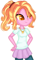 Size: 826x1358 | Tagged: safe, artist:fantarianna, luster dawn, equestria girls, g4, the last problem, equestria girls-ified, female, simple background, solo, transparent background
