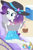 Size: 513x768 | Tagged: safe, screencap, rarity, equestria girls, equestria girls specials, g4, my little pony equestria girls: better together, my little pony equestria girls: forgotten friendship, beach, beach chair, bikini, bikini top, chair, clothes, coconut, cooler, cropped, cute, diamond, female, food, geode of shielding, hat, jewelry, legs, magical geodes, midriff, necklace, outdoors, raribetes, rarity's blue sarong, rarity's purple bikini, sandals, sarong, solo, straw, sun hat, swimsuit, tanning mirror