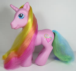 Size: 642x600 | Tagged: safe, photographer:breyer600, rarity (g3), g3, cute, g3 raribetes, simple background, toy, white background