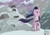 Size: 2048x1444 | Tagged: safe, artist:d_wolf_delairs, starlight glimmer, pony, unicorn, g4, female, scene interpretation, snow, solo, windswept mane