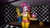 Size: 2720x1530 | Tagged: safe, artist:fazbearsparkle, pinkie pie, equestria girls, g4, 3d, animatronic, clothes, costume, crossover, cupcake, five nights at freddy's, five nights at freddy's 2, fnaf 2, food, freddy fazbear, freddy fazbear's pizzeria, looking at you, source filmmaker, suit, toy bonnie, toy chica, toy freddy, unamused