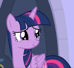 Size: 1026x938 | Tagged: safe, screencap, twilight sparkle, alicorn, pony, g4, the ending of the end, cropped, crying, cute, female, smiling, solo, tears of joy, twiabetes, twilight sparkle (alicorn)