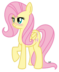Size: 1600x1931 | Tagged: safe, artist:banquo0, fluttershy, pegasus, pony, g4, blushing, female, simple background, solo, transparent background