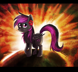 Size: 968x896 | Tagged: safe, artist:avui, oc, oc only, oc:mystery chant, pegasus, pony, female, solo