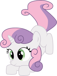 Size: 1752x2314 | Tagged: safe, artist:magical7, sweetie belle, pony, unicorn, g4, stare master, cute, diasweetes, female, filly, simple background, solo, transparent background, vector