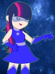 Size: 1280x1728 | Tagged: safe, artist:doodleponyxx, twilight sparkle, human, equestria girls, g4, boots, human coloration, magic gaia, shoes, superhero, thigh boots