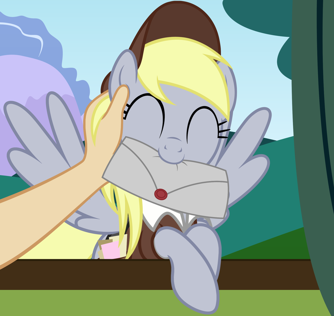 derpy hooves, human, pegasus, pony, badumsquish is trying to murder us, bag...