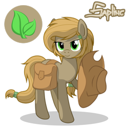 Size: 2449x2449 | Tagged: safe, artist:le-23, oc, oc only, oc:sapling, earth pony, pony, female, hat, high res, mare, simple background, solo, transparent background