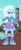 Size: 433x1024 | Tagged: safe, artist:malte279, edit, trixie, equestria girls, g4, female, lighthouse, pier, solo