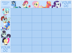 Size: 1024x752 | Tagged: safe, artist:calibykitty, big macintosh, coco pommel, coloratura, fluttershy, rarity, sapphire shores, songbird serenade, toe-tapper, torch song, valley glamour, oc, pony, g4, my little pony: the movie, adoptable, breeding grid, commission, irl, photo, toy