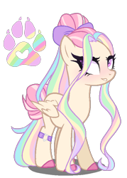 Size: 530x741 | Tagged: safe, artist:gihhbloonde, oc, oc only, pegasus, pony, base used, colored hooves, female, magical lesbian spawn, mare, offspring, parent:fluttershy, parent:rainbow dash, parents:flutterdash, simple background, solo, transparent background