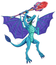 Size: 1920x2235 | Tagged: safe, artist:tauts05, princess ember, dragon, g4, armpits, bloodstone scepter, dragon lord ember, female, simple background, solo, transparent background
