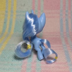 Size: 640x639 | Tagged: safe, artist:runaway-rainbow, trixie, pony, g4.5, my little pony: pony life, female, irl, photo, rope, toy