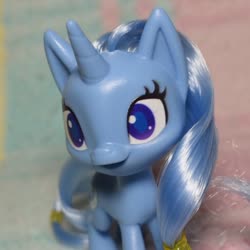 Size: 640x639 | Tagged: safe, artist:runaway-rainbow, trixie, pony, g4.5, my little pony: pony life, cute, diatrixes, female, irl, photo, toy