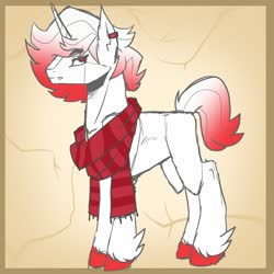 Size: 1280x1280 | Tagged: safe, artist:azrealrou, oc, oc only, pony, unicorn, solo