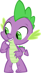 Size: 3327x5868 | Tagged: safe, artist:memnoch, spike, dragon, g4, cute, male, simple background, solo, spikabetes, transparent background, vector