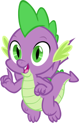 Size: 3790x5881 | Tagged: safe, artist:memnoch, spike, dragon, g4, flying, male, simple background, solo, transparent background, vector, winged spike, wings