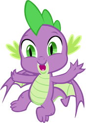 Size: 4059x5784 | Tagged: safe, artist:memnoch, spike, dragon, a matter of principals, g4, cute, male, simple background, solo, spikabetes, transparent background, vector, winged spike, wings