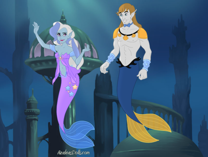 1866058 - artist:azaleasdolls, derpibooru import, editor:jdueler11, female,  flash magnus, magnambula, male, mermaid, mermaidized, safe, shipping,  somnambula, species swap, straight, underwater - Twibooru