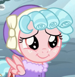 Size: 500x510 | Tagged: safe, edit, edited screencap, screencap, cozy glow, pegasus, pony, frenemies (episode), g4, animated, clothes, cozy glow is best facemaker, cozybetes, cropped, cute, faic, female, filly, freckles, gif, jacket, me irl, open mouth, pulsating, reversed, shrunken pupils, smiling, solo, spread wings, wings
