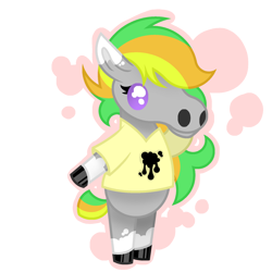 Size: 1800x1800 | Tagged: safe, artist:ponkus, oc, oc only, oc:odd inks, pegasus, pony, animal crossing, female, mare, simple background, solo, transparent background