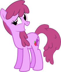 Size: 6397x7592 | Tagged: safe, artist:dashin-stallion, berry punch, berryshine, earth pony, pony, g4, griffon the brush off, .svg available, absurd resolution, background pony, female, mare, simple background, solo, transparent background, vector