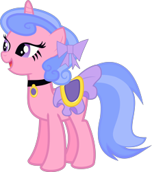 Size: 9471x10689 | Tagged: safe, artist:dashin-stallion, royal ribbon, pony, g4, the best night ever, absurd resolution, background pony, female, simple background, solo, transparent background, vector