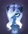 Size: 1752x2130 | Tagged: safe, artist:magnaluna, princess luna, princess skystar, alicorn, pony, g4, my little pony: the movie, alternate design, chest fluff, colored eartips, colored horn, crown, cute, ear fluff, ear tufts, eyeshadow, female, gradient ears, hair over one eye, hoof shoes, hooves to the chest, horn, jewelry, leg fluff, lunabetes, makeup, mare, peytral, regalia, slit pupils, solo, tiara, unshorn fetlocks, white-haired luna