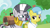 Size: 1920x1080 | Tagged: safe, screencap, doctor fauna, zecora, earth pony, pony, zebra, g4, my little pony: friendship is magic, she talks to angel, cage, duo, duo female, ear piercing, earring, eyeshadow, female, grin, jewelry, lidded eyes, looking at each other, makeup, mare, neck rings, open mouth, piercing, ponytail, purple eyeshadow, raised eyebrow, smiling, smirk, tree