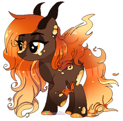 Size: 412x404 | Tagged: safe, artist:2pandita, oc, oc only, dracony, dragon, hybrid, pony, female, horns, pixel art, simple background, solo, transparent background