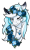 Size: 1024x1708 | Tagged: safe, artist:oneiria-fylakas, oc, oc only, oc:shifter dreams, pony, unicorn, bust, curved horn, eyes closed, female, floral head wreath, flower, horn, mare, portrait, simple background, solo, transparent background