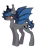 Size: 1554x1856 | Tagged: safe, artist:rymdsten, oc, oc only, oc:lua, bat pony, pony, bat pony oc, bat wings, female, mare, simple background, solo, transparent background, wings